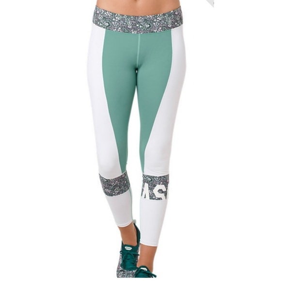 Asics Pants - Asics Liberty Print Leggings Size Medium